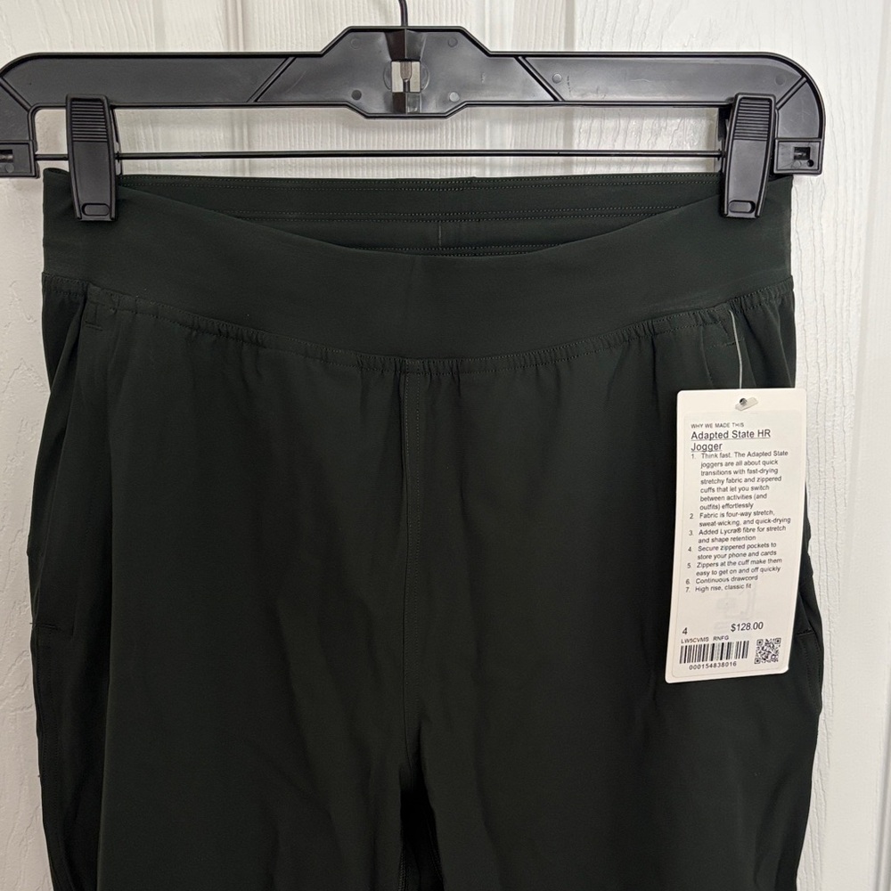 lululemon athletica Dark Green Track Pants / Joggers